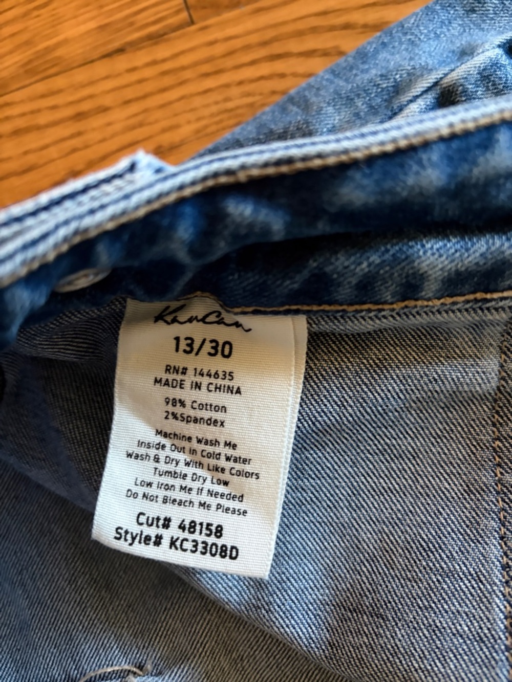 KanCan Light Blue High-Rise Denim Jeans - Picture 3 of 4
